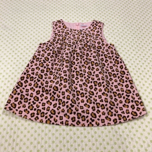 GYMBOREE INFANT PINK LEOPARD DRESS SZ 6-12 MOS - Picture 6 of 8